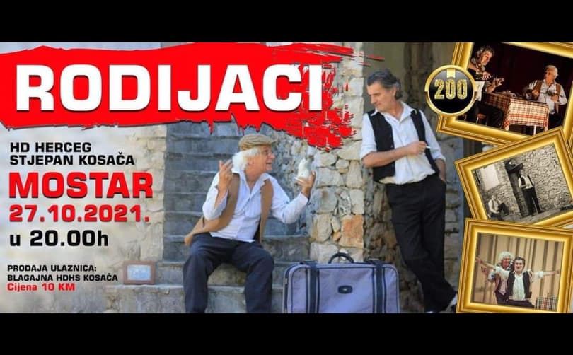 Ilustracija članka: Jublirana 200. izvedba Rodijaka u Mostaru