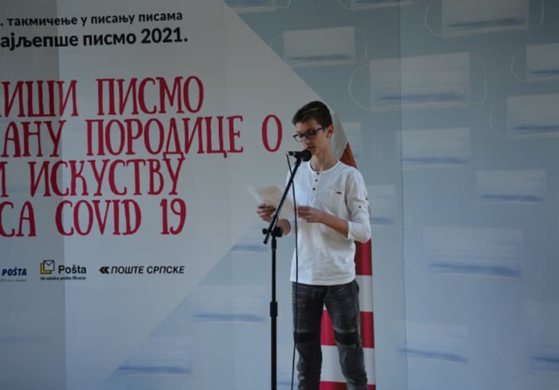 Ilustracija članka: Učenik iz Širokog Brijega napisao najljepše pismo u BiH