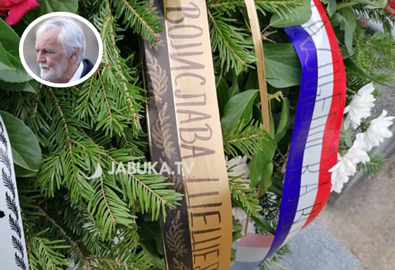 Ilustracija članka: Šešelj poslao vijenac Tuti