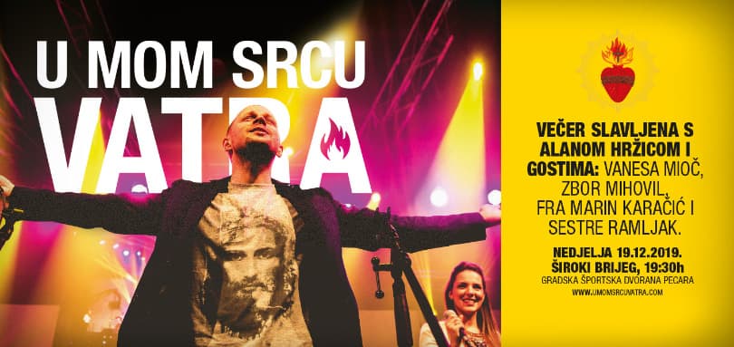 Ilustracija članka: Ulaznice za koncert “U mom srcu Vatra” na dodatnim lokacijama