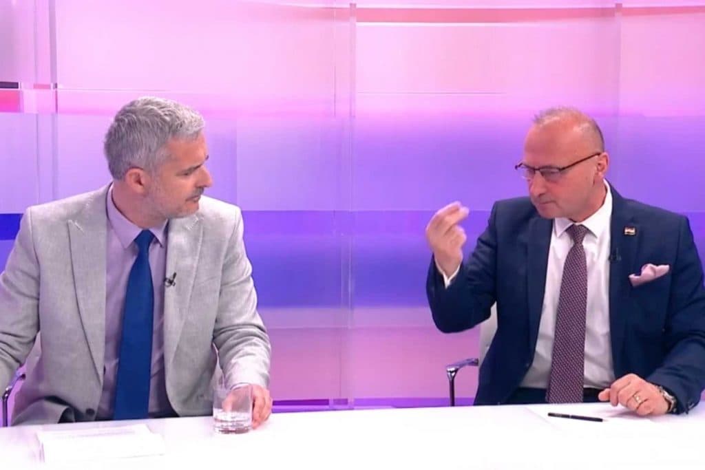 Ilustracija članka: Burna rasprava Raspudića i Grlića Radmana zbog položaja Hrvata u BiH