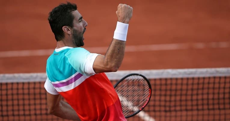Ilustracija članka: Nevjerojatni Čilić nakon drame izborio polufinale Roland Garrosa