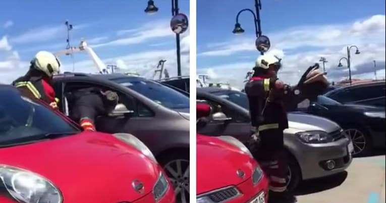 Ilustracija članka: VIDEO: Vatrogasci objavili snimku spašavanja bebe iz zaključanog auta na suncu u Umagu