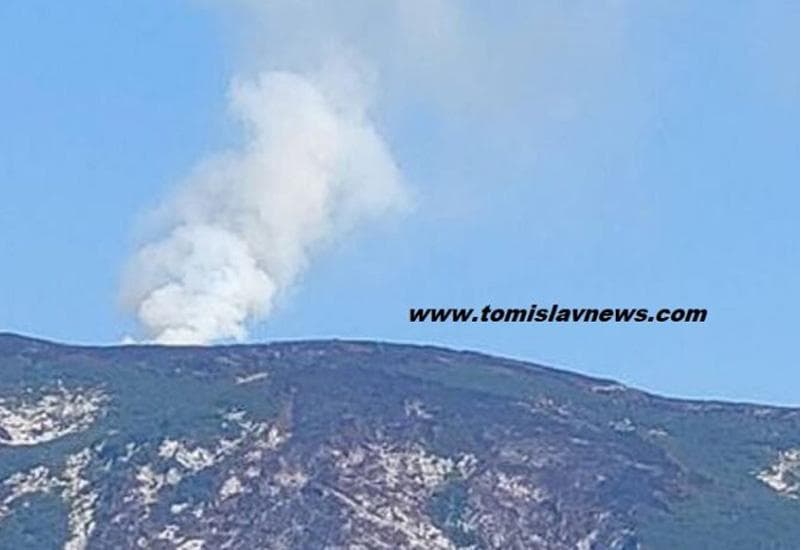 Ilustracija članka: Opet gori Čvrsnica!