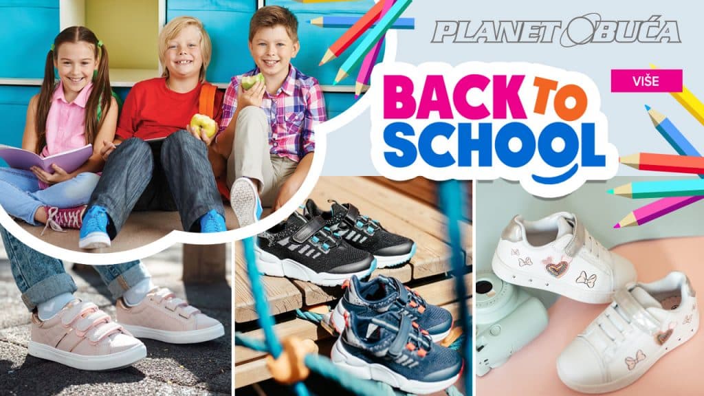 Ilustracija članka: PLANET OBUĆA GRUDE: Povratak u školu u novim tenama