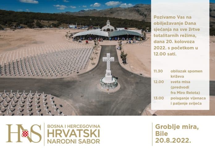 Ilustracija članka: Poziv na obilježavanje Dana sjećanja na sve žrtve totalitarnih režima