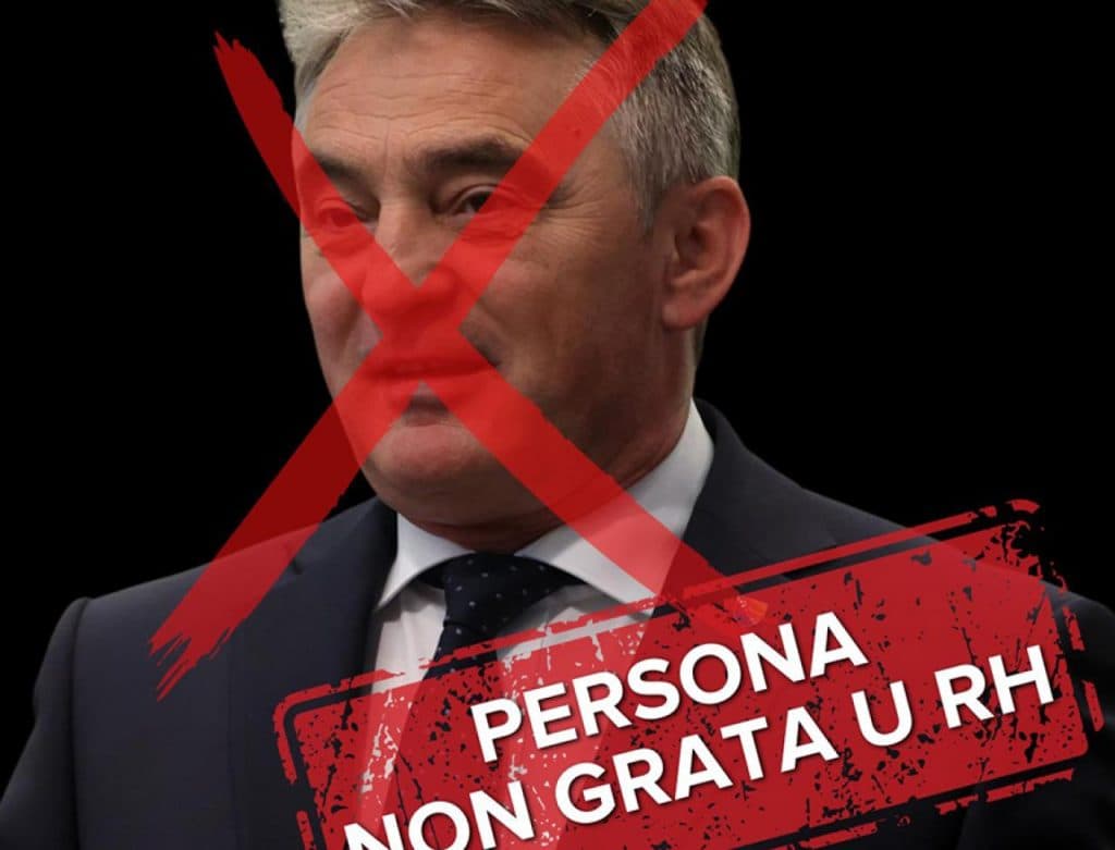 Most traži proglašenje Komšića ”personom non grata” u Hrvatskoj