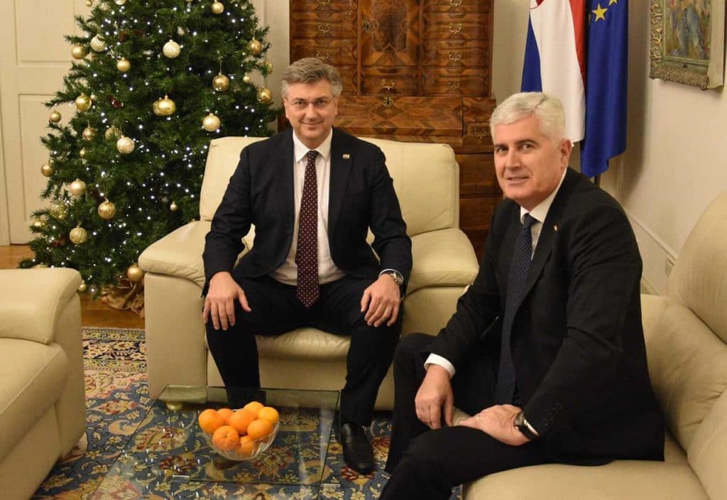 Ilustracija članka: Čović se sastao s Plenkovićem: Izborni zakon za pola godine