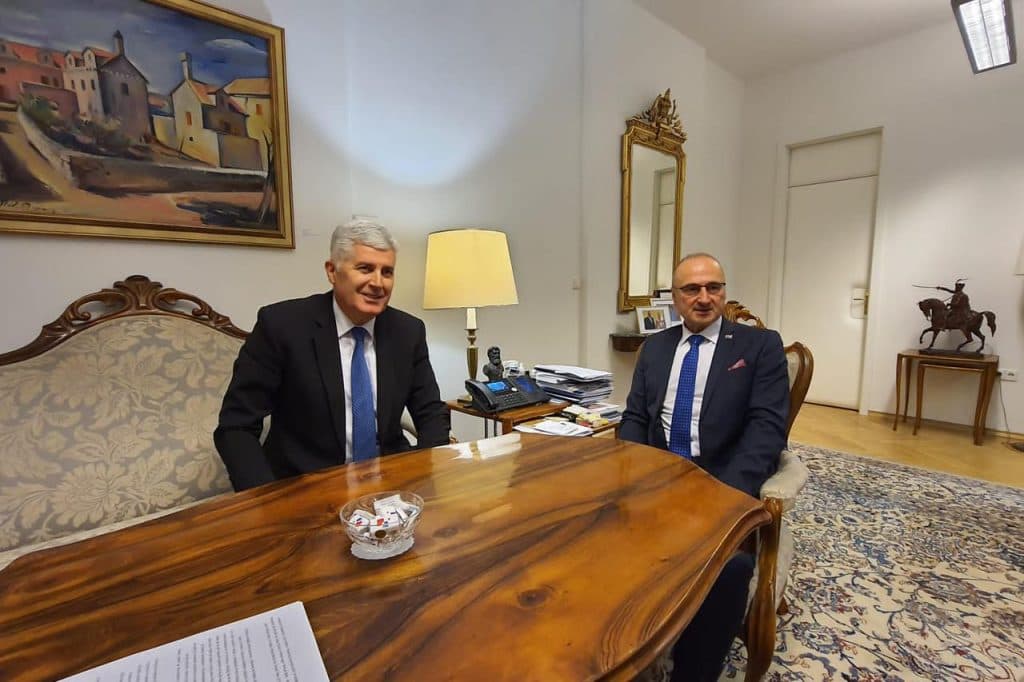 Ilustracija članka: Grlić Radman i Čović: Hrvatska i BiH će nastaviti suradnju u brojnim područjima