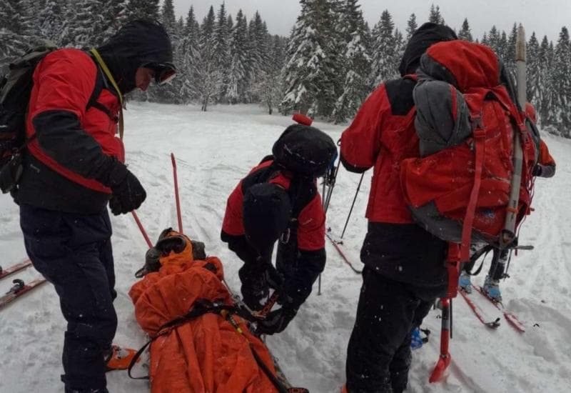Ilustracija članka: HGSS sudjelovao u nekoliko intervencija na Blidinju, izvlačili više osoba