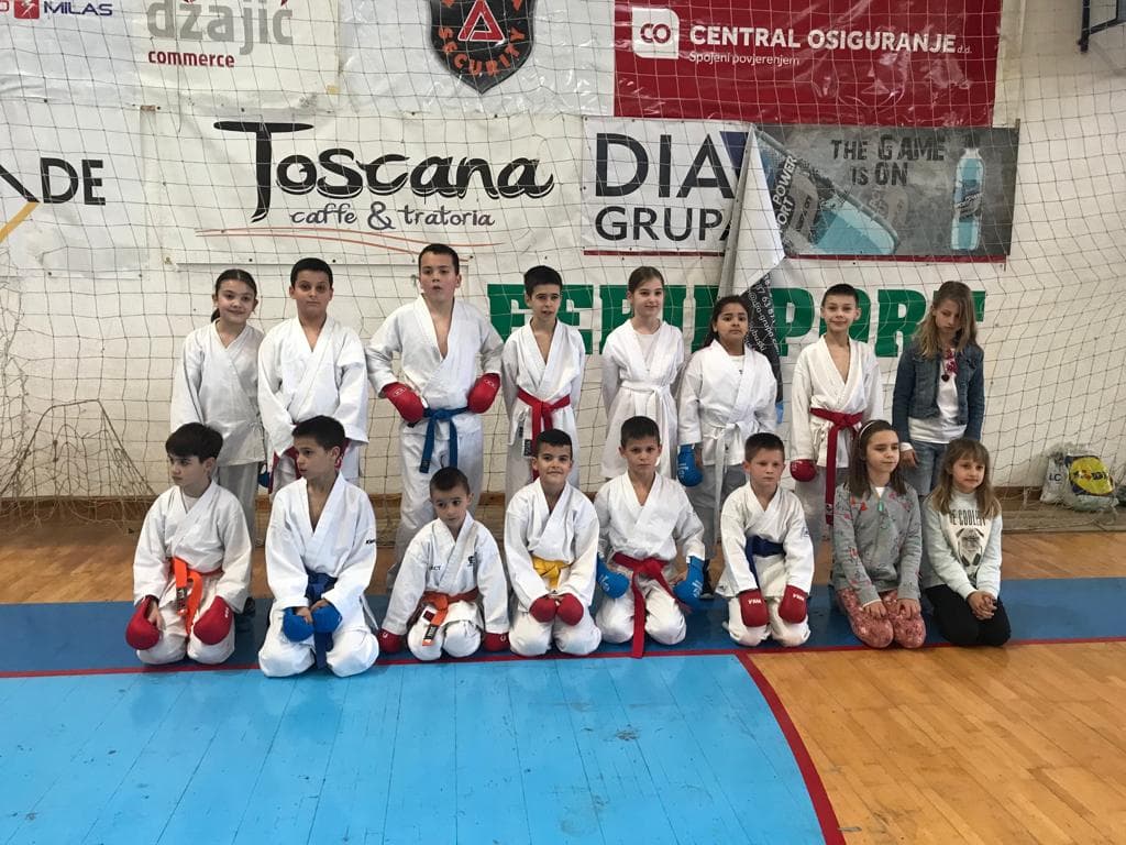FOTO: Članovi Karate kluba Grude nastupili na prvom kolu LIGE REGIJE HERCEGOVINA