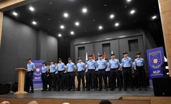 Ilustracija članka: Upriličena prisega vjernosti za 30 kadeta MUP-a ŽZH