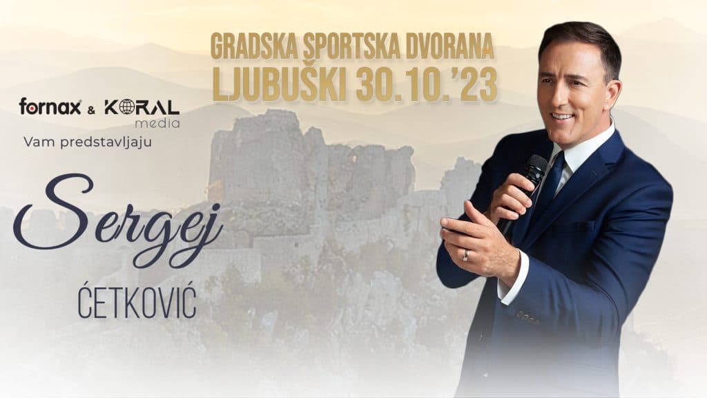 Ilustracija članka: Sergej Ćetković najavljuje dugo očekivani koncert u Ljubuškom!