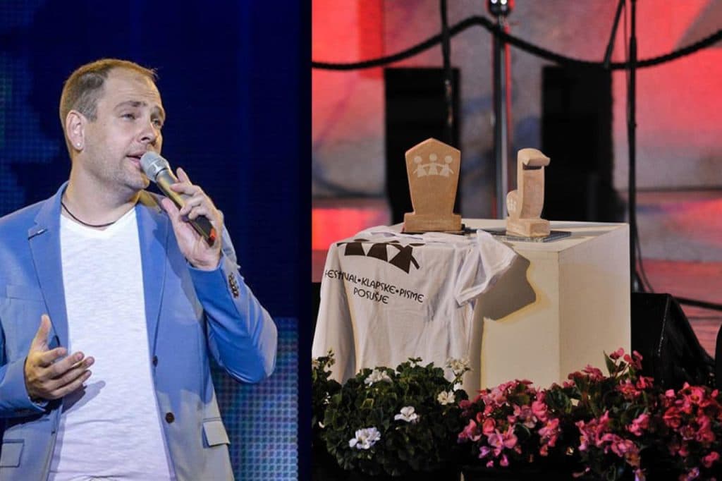Ilustracija članka: Alen Nižetić nastupa u revijalnom dijelu Festivalala klapske pisme u Posušju