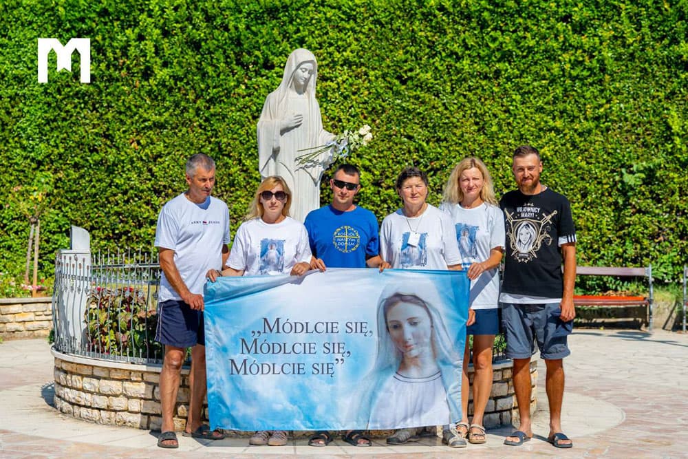 Ilustracija članka: Hodočasnici iz Poljske pješačili više od 1500 kilometara do Međugorja