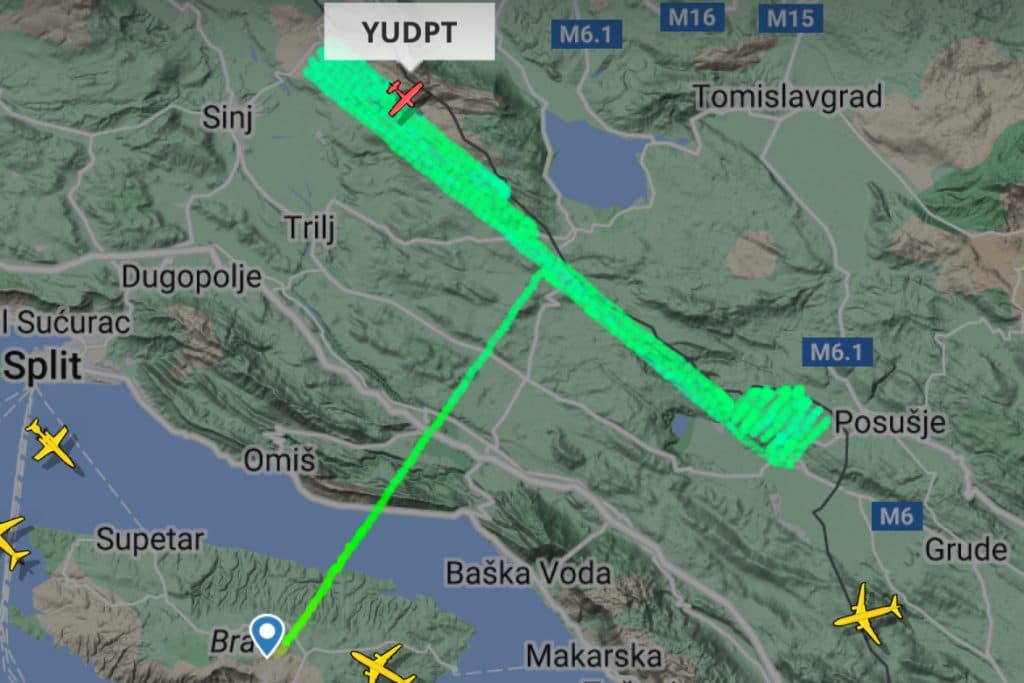 Ilustracija članka: Imoćane uznemirio zrakoplov koji je cijelu subotu kružio iznad grada, evo o čemu se radi