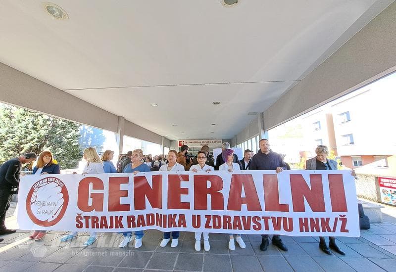 Ilustracija članka: Zdravstveni radnici HNŽ: ”U ponedjeljak idemo pred Vladu, neka se stide”
