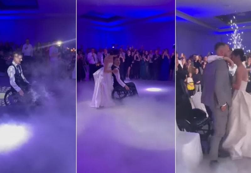 Ilustracija članka: VIDEO | Snimka prvog plesa u Zadru rasplakala mnoge