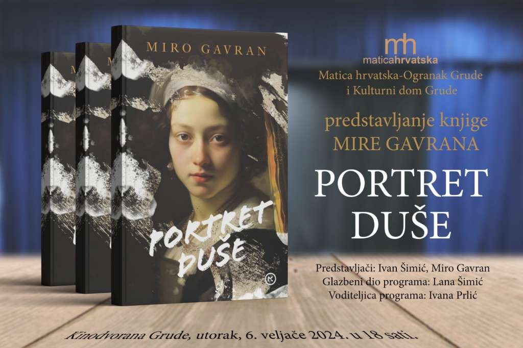 Ilustracija članka: U Grudama predstavljanje knjige Mire Gavrana