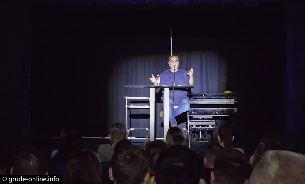 Ilustracija članka: FOTO: Stand-up Željka Pervana: Hrvatski komičar oduševio grudsku publiku