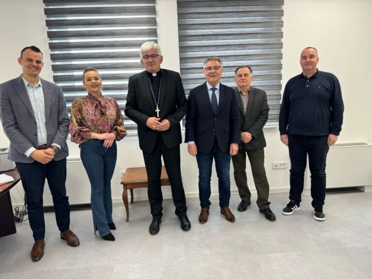 Ilustracija članka: Banjalučki biskup monsinjor Željko Majić posjetio Općinu Grude