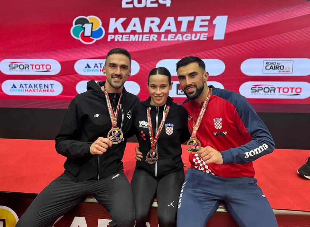 Svjetska karate liga: Anđelo Kvesić osvojio zlato, a brat Ivan broncu