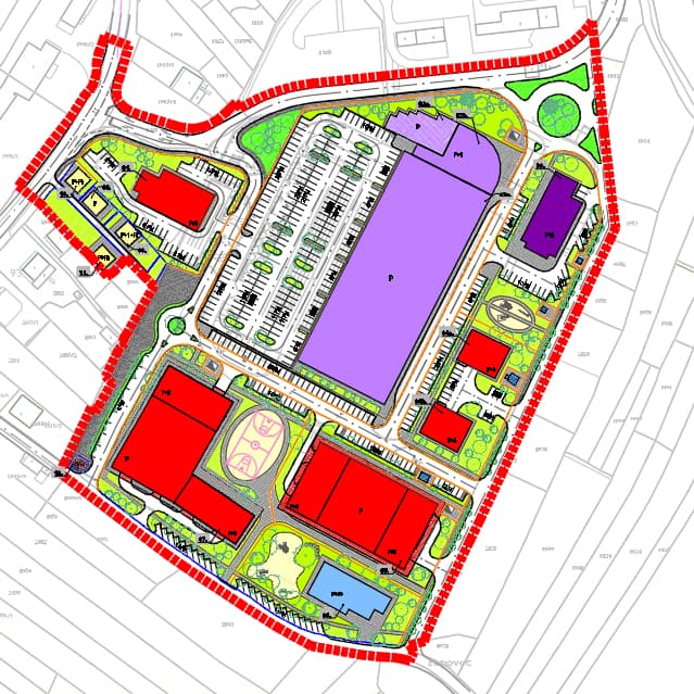 Ilustracija članka: Pogledajte detaljan plan uređenja stambeno-poslovnog kompleksa „Boboška“