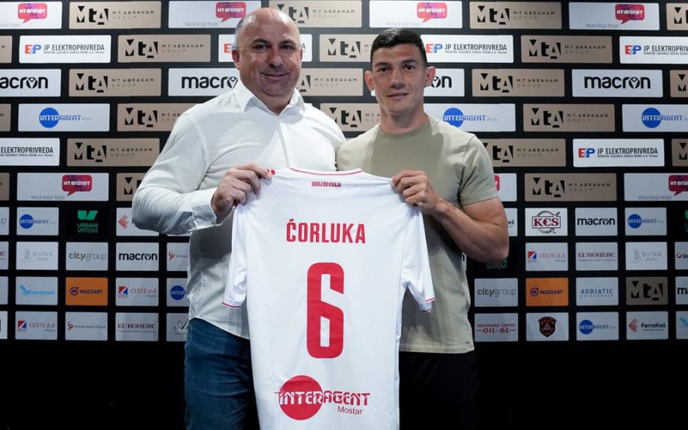 Ilustracija članka: Ćorluka u Zrinjskom do ljeta 2027. godine, ali postoji jedna klauzula