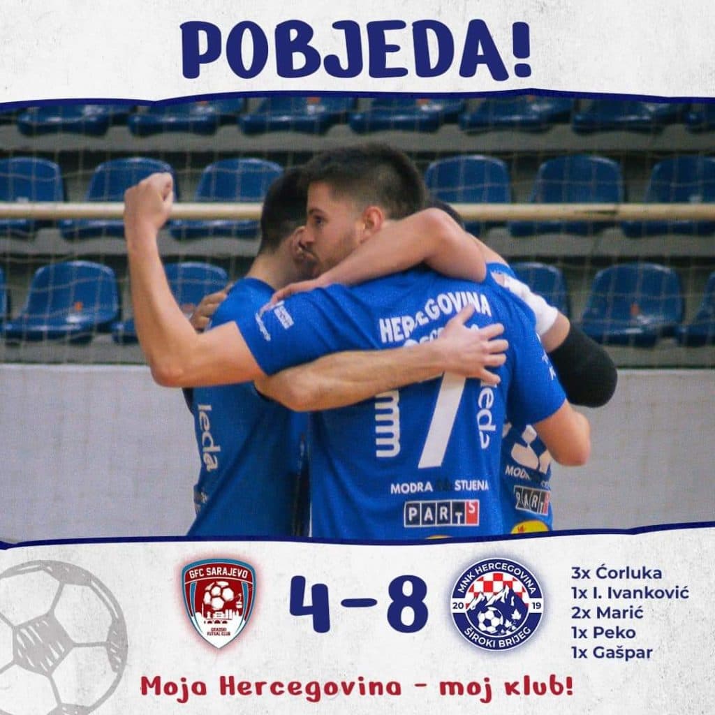 Ilustracija članka: Hercegovina nakon produžetaka slavila u Sarajevu i povela u finalnoj seriji