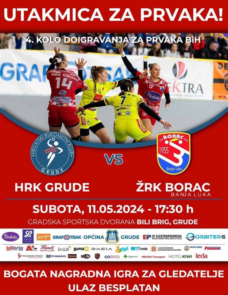 Ilustracija članka: Je li moguće u male Grude donijeti veliki 9. naslov prvakinja BiH?