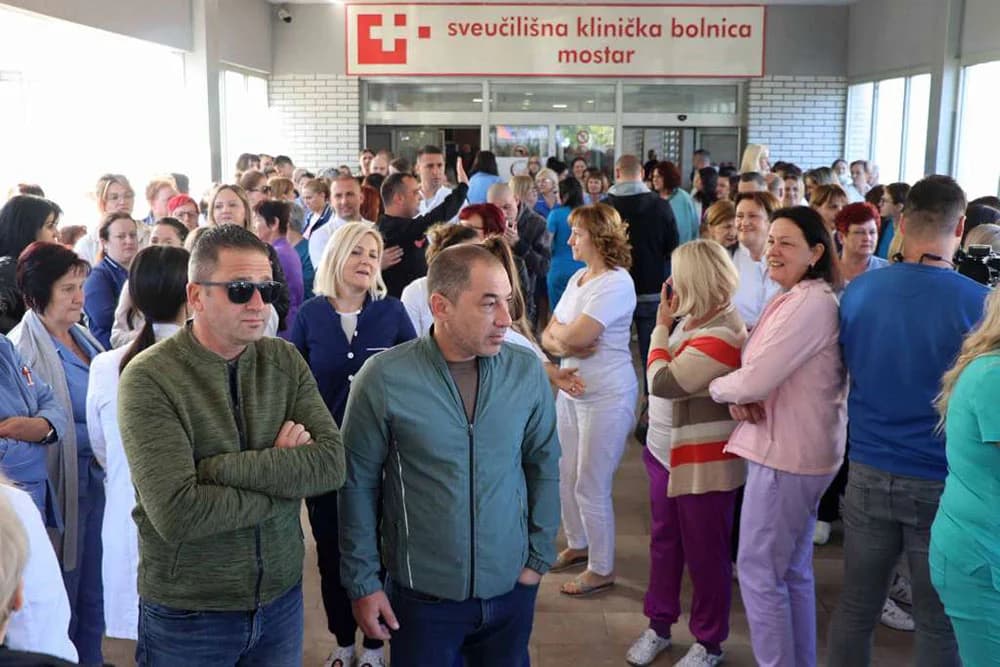 Ilustracija članka: Najavljen štrajk ispred SKB-a Mostar