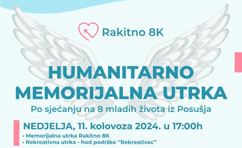 Ilustracija članka: Posušje: Humanitarna memorijalna utrka u sjećanje na osmero tragično stradalih mladih