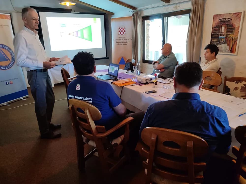 Ilustracija članka: U Grudama održana obuka za članove Stožera civilne zaštite
