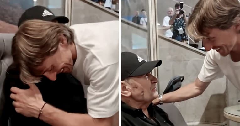 Ilustracija članka: VIDEO: Emotivni susret Modrića s prvim trenerom u Mostaru: “Luka moj”