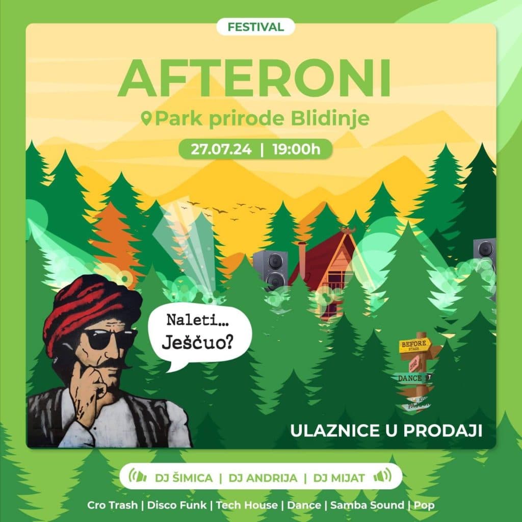 Ilustracija članka: NAJAVA: Afteroni – jedinstven festival na Blidinju