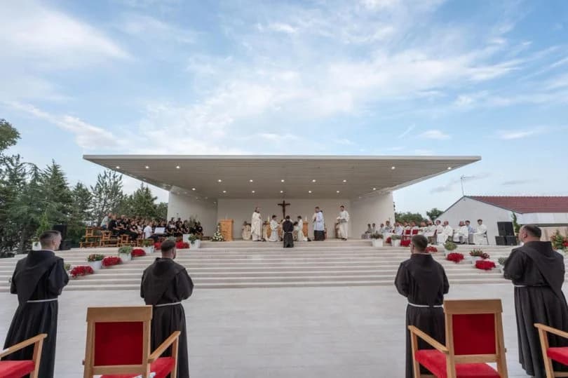 Petorica hercegovačkih franjevaca slave jubilej na Humcu