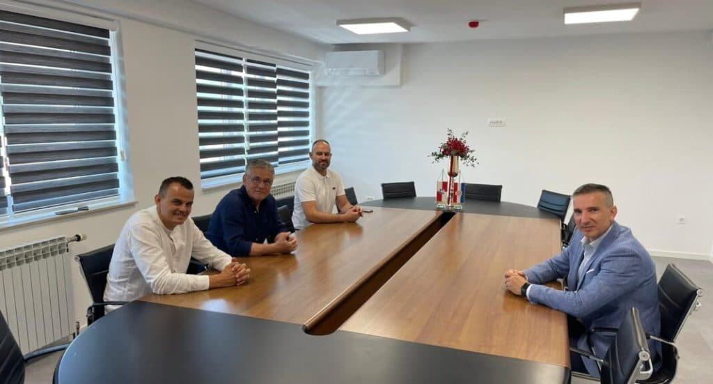 Ilustracija članka: Općinu Grude posjetio gradonačelnik Belog Manastira Tomislav Rob