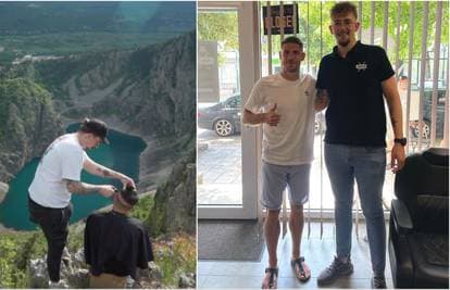 Ilustracija članka: Frizer Paulo iz Imotskog: ‘Šišao sam prijatelja na litici iznad Modrog jezera, bilo je odlično’