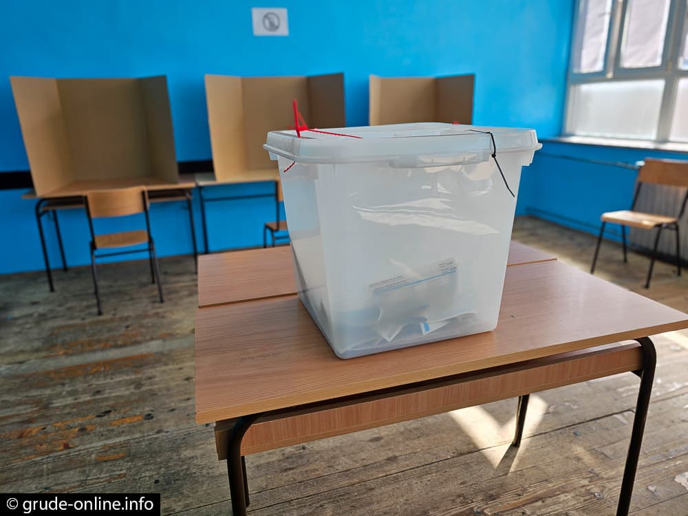 Ilustracija članka: U Grudama do 15 sati glasovalo 29,88 posto birača