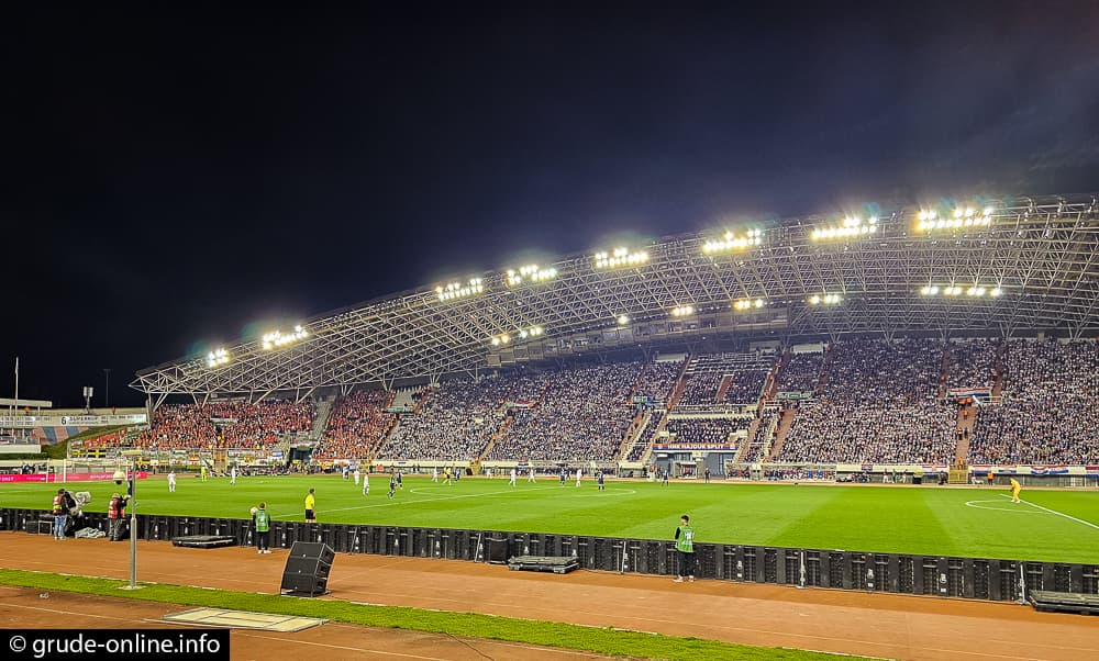 Ilustracija članka: Hrvatska protiv Francuske na Poljudu. Poznat je termin utakmice