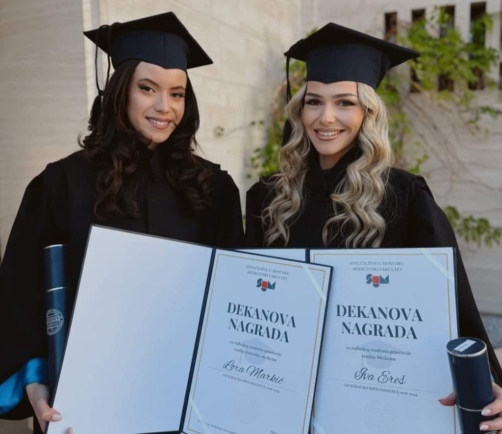 Ilustracija članka: Ljubušanke najbolje studentice na Medicinskom fakultetu