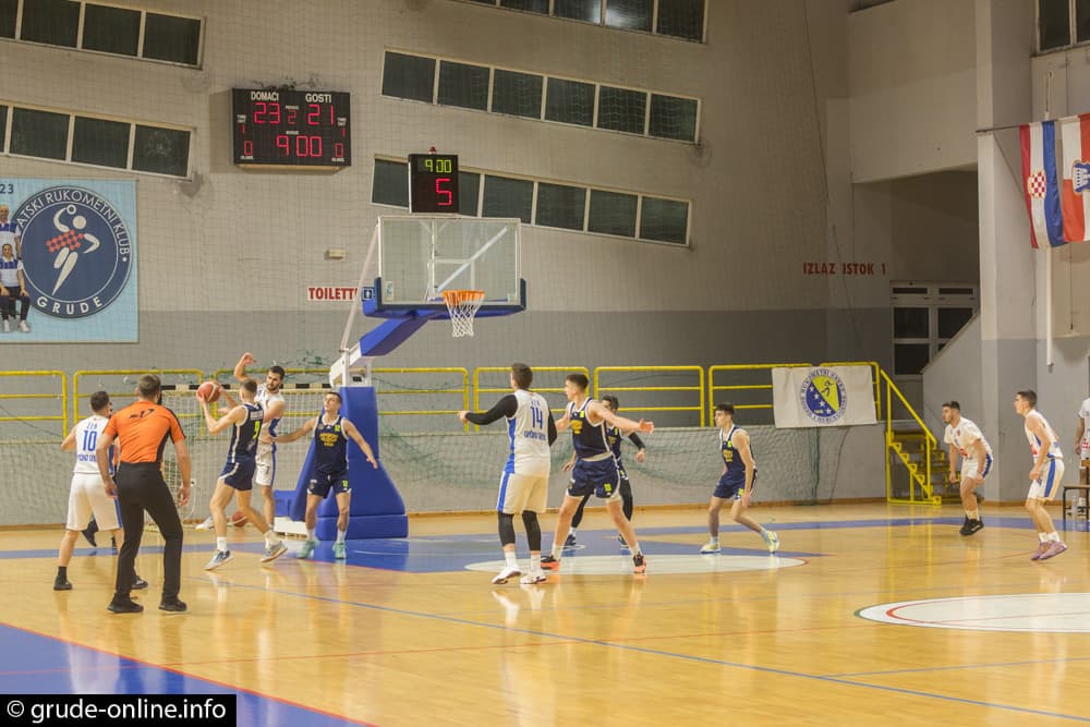 Ilustracija članka: Košarkaši Gruda dočekuju ekipu iz Rame