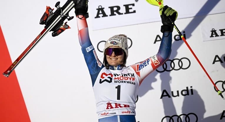 Ilustracija članka: Zrinka Ljutić pobijedila u Kranjskoj Gori