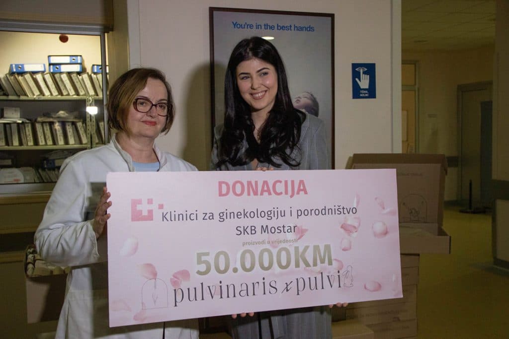 Ilustracija članka: SKB Mostar dobila donaciju za rodilje i novorođenčad