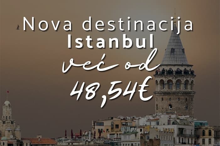 Ilustracija članka: Direktni letovi Mostar-Istanbul od lipnja; karta već od 48 eura!