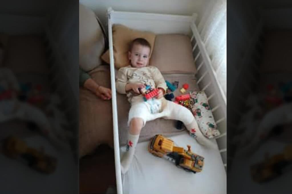 Ilustracija članka: Prikupljeno je dovoljno novca za Davidovu operaciju, obitelj se zahvaljuje za pomoć