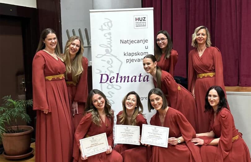 Ilustracija članka: Ženska klapa iz Posušja osvojila dvije zlatne nagrade u Zagrebu