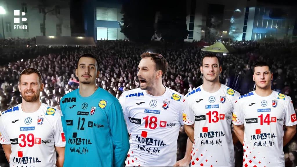 Ilustracija članka: RTV Herceg-Bosne od 20 sati izravno prenosi doček rukometnih viceprvaka u Mostaru