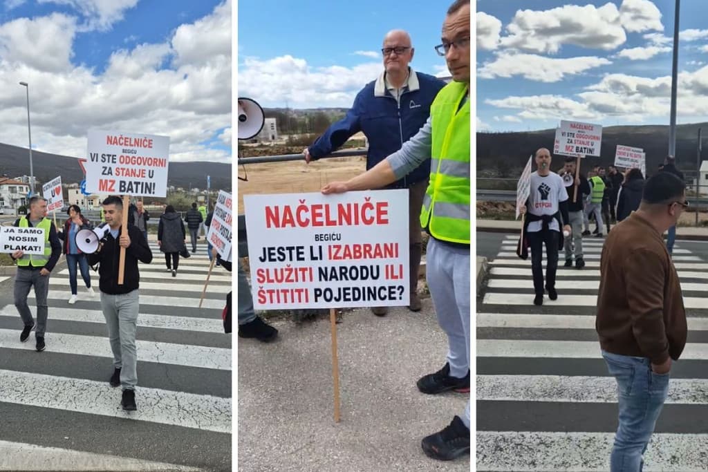 Ilustracija članka: VIDEO Brojni mještani iz Batina održali mirni prosvjed, pitaju vlasti: ‘Di su naše pare?’