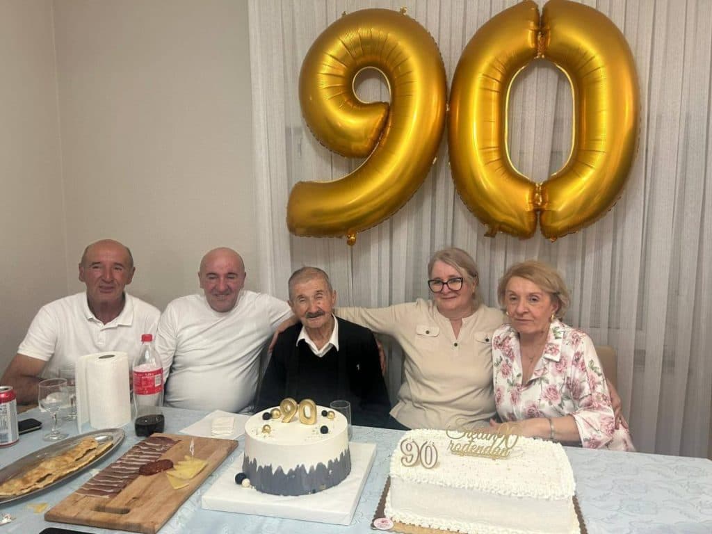 Rođendansko slavlje: Jure Zadro iz Grljevića proslavio 90. rođendan